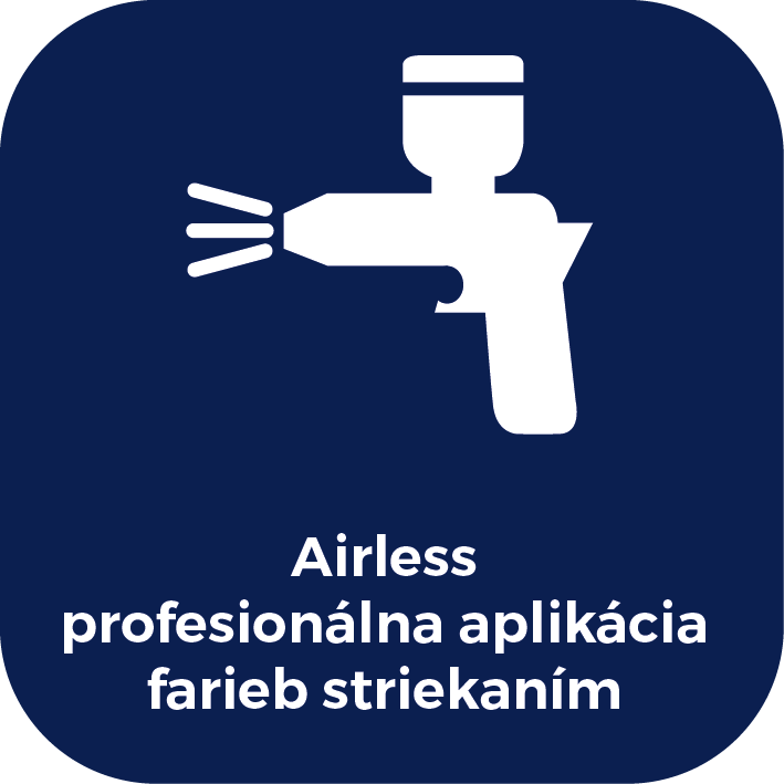 Airless - profesionálna aplikácia farieb striekaním