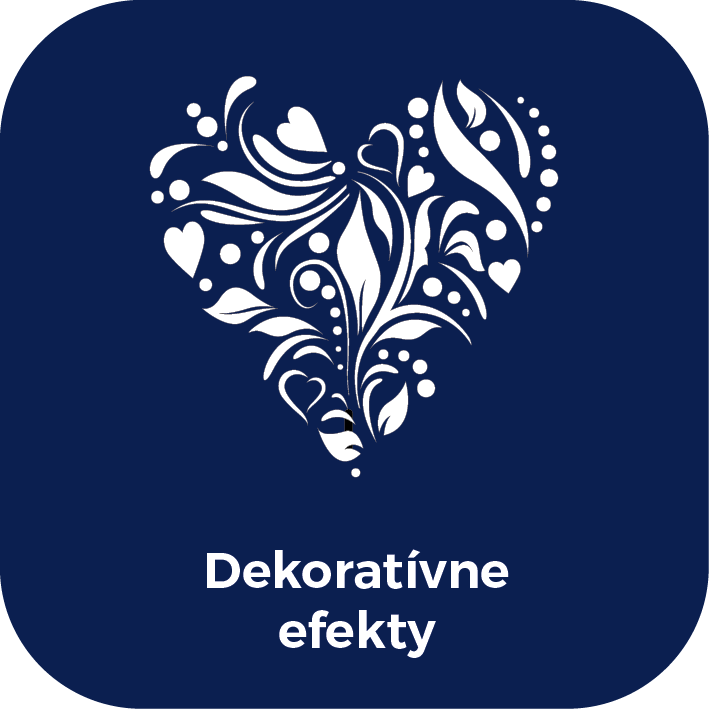 Dekoratívne efekty